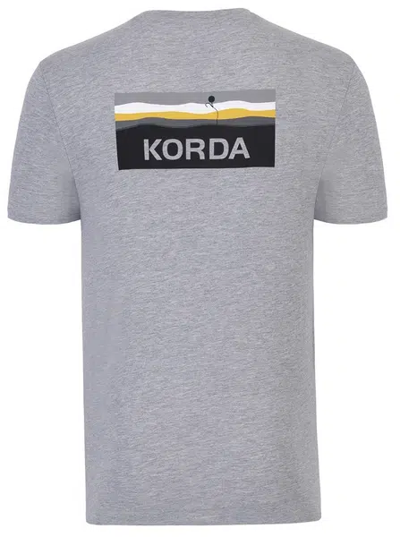 Korda tričko lakebed tee grey - xxl
