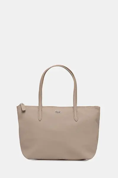 Kabelka Lacoste béžová barva, NF2037PK