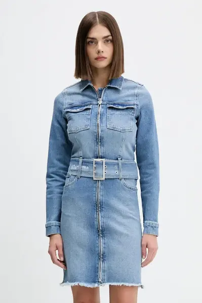 Džínové šaty Karl Lagerfeld Jeans