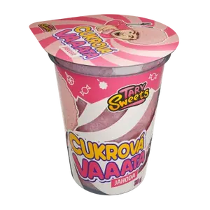 Tary Sweets - Cukrová vata Jahoda 20g