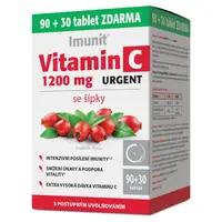 IMUNIT Vitamin C 1200 mg urgent se šípky 90 + 30 tablet