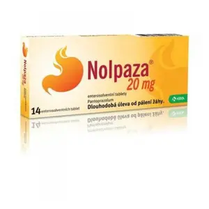 NOLPAZA 20 mg 14 enterosolventních tablet