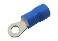 Očko  3.2mm, vodič 1.5-2.5mm  modré