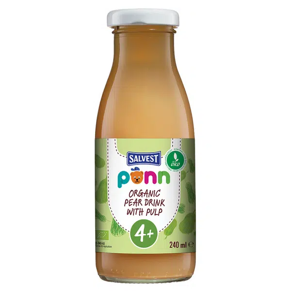 SALVEST Põnn Hrušková šťáva s dužinou od 4.měsíce 240 ml