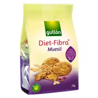 GULLÓN Fibra sušenky s ovesnými vločkami a rozinkami 75 g