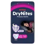 DRY NITES Natahovací kalhotky dívčí 4-7 let 10 kusů