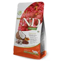 N&D Quinoa Skin & Coat Herring & Coconut pro kočky 1,5 kg