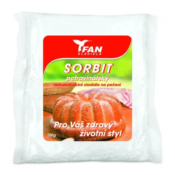 FAN Sorbit potravinářské sladilo 100 g