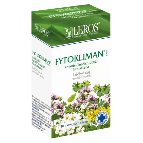 LEROS Fytokliman léčivý porcovaný čaj 20 x 1,5 g