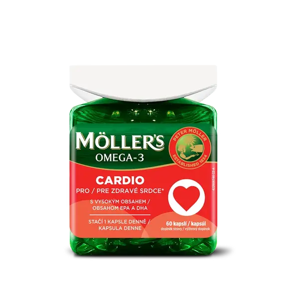 MÖLLER'S Omega-3 cardio 60 tobolek