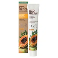 ECODENTA Certifikovaná organická zubní pasta bělící Papaya 75 ml