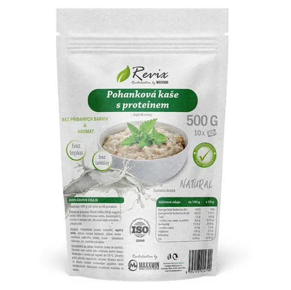 REVIX Pohanková proteinová kaše příchuť natural 500 g