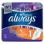 ALWAYS Platinum Normal vel.1 Hygienické vložky s křidélky 8 ks