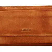 Dámská kožená peněženka Lagen 786-017/D Caramel