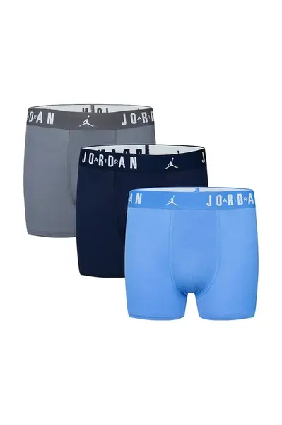 Jordan  boxerky dětské bavlněné s elastanem 3-pack