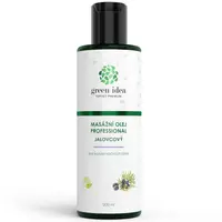 GREEN IDEA Jalovcový masážní olej professional 200 ml