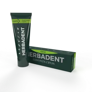 HERBADENT Forte Bylinná zubní pasta s fluoridy 100 g