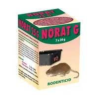 Granule proti myším, krysám a potkanům AGROBIO Norat G 140g