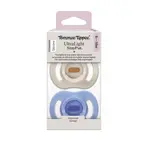 Tommee Tippee Ultra-light silikonový dudlík 6-18m, Boy 2 ks modrá