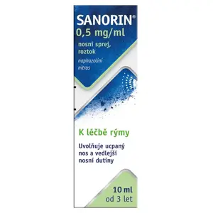 SANORIN  0.5mg/ml nosní sprej 10 ml