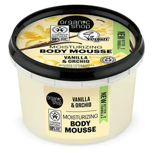 ORGANIC SHOP Tělová pěna Vanilka Bourbon 250 ml