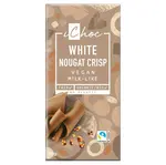 ICHOC Vegan bílý nugát s oříšky BIO 80 g