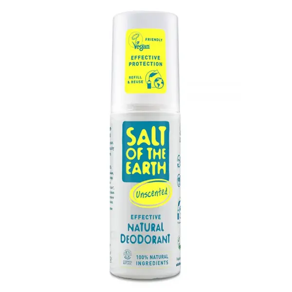 SALT OF THE EARTH Přírodní minerální deodorant neparfémovaný bez vůně 100 ml