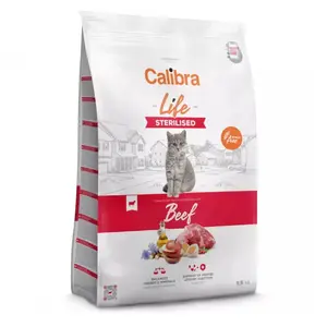 CALIBRA Life Sterilised Beef granule pro kastrované/ste­rilizované kočky 1,5 kg