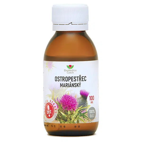 EKOMEDICA Ostropestřec mariánský olej 100 ml