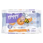 BELLA HAPPY Dětské vlhčené ubrousky & toaletní papír s měsíčkem 42 ks