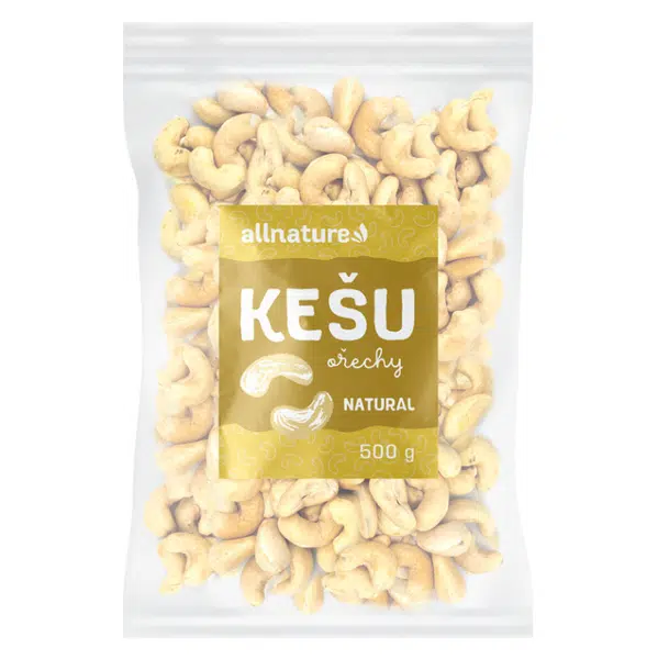 ALLNATURE Kešu jádra 500 g