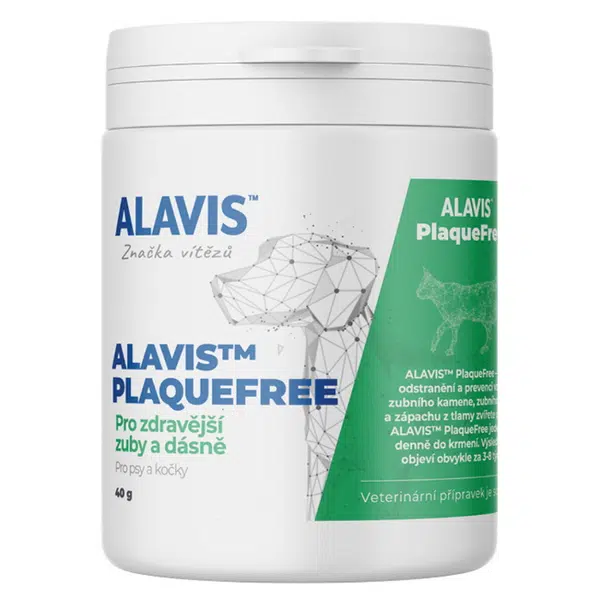 ALAVIS PlaqueFree pro psy a kočky 40 g