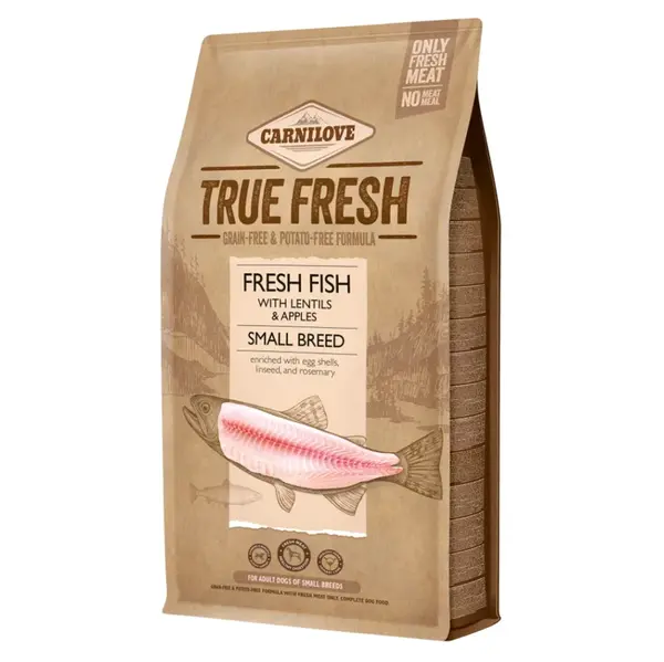 CARNILOVE Dog true fresh fish adult small breed 1 ks, Hmotnost balení: 4 kg