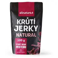 ALLNATURE Turkey natural jerky sušené maso 100 g