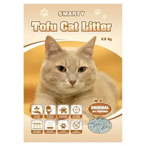 SMARTY tofu cat litter original bez vůně podestýlka pro kočky 2,8 kg