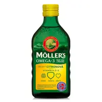 MÖLLER´S Omega 3 s citronovou příchutí 250 ml