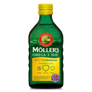 MÖLLER´S Omega 3 s citronovou příchutí 250 ml