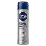 NIVEA Silver Protect Quick Dry Antiperspirant ve spreji pro muže 150 ml