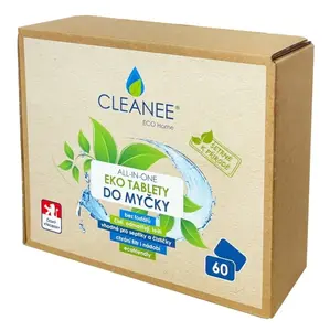 CLEANEE ECO Home eko tablety do myčky 60 ks
