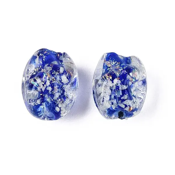 Handmade Foil Glass Beads