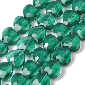 Transparent Glass Beads Strands