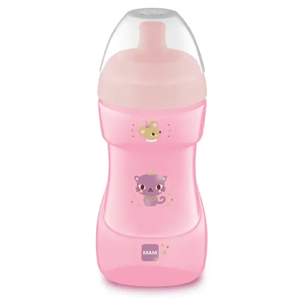 MAM Hrnek sports cup holka 12m+ 330 ml