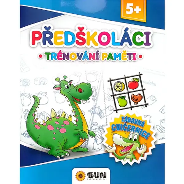 Zábavná cvičebnice - Předškoláci, trénování paměti