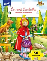 Omalovánky se samolepkami Červená Karkulka