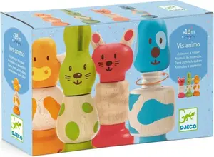 Dřevěná šroubovací zvířátka