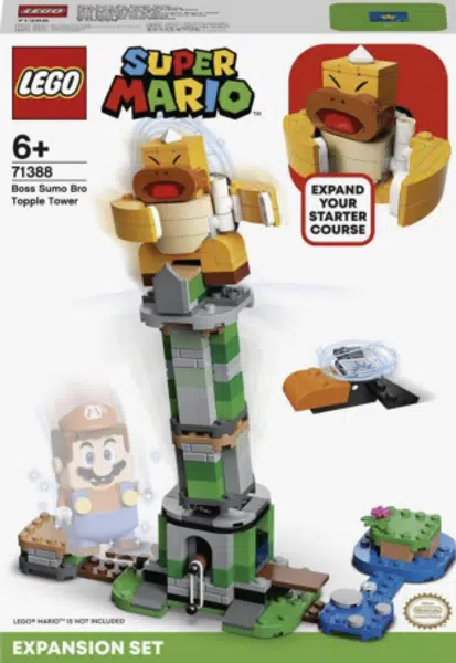 Boss Sumo Bro a padající věž – rozšiřující set - LEGO SUPER MARIO (71388)