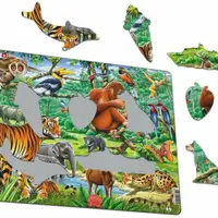 Puzzle MAXI - Džungle/20 dílků