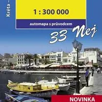 Kréta - 33 nej…/ 1:300T, automapa s průvodcem - kolektiv autorů