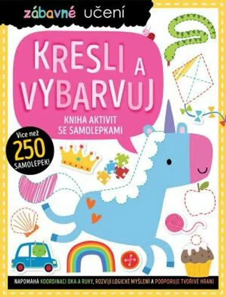 Zábavné učení Kresli a vybarvuj  Charly Lane, Stuart Lynch - Lane Charly, Lynch Stuart