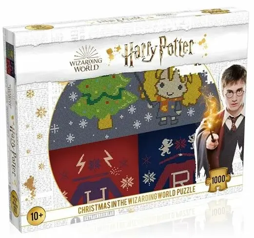 Harry Potter Puzzle Vánoce v kouzelnickém světě 1000 dílků